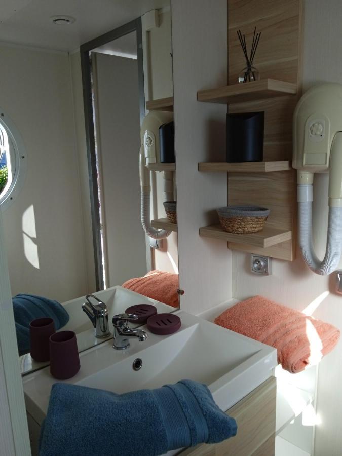 Mobil Home-Les Lins Bleus Biville-sur-Mer Kültér fotó
