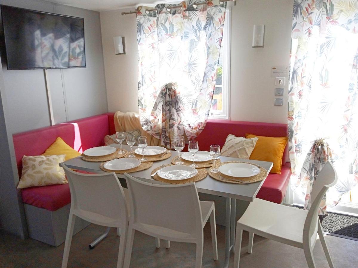 Mobil Home-Les Lins Bleus Biville-sur-Mer Kültér fotó